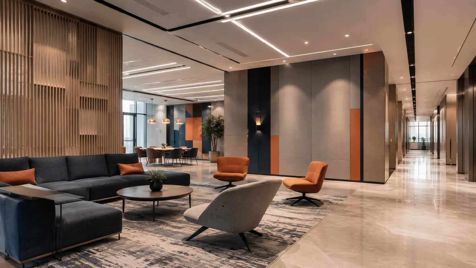 Facility common area upgrade works