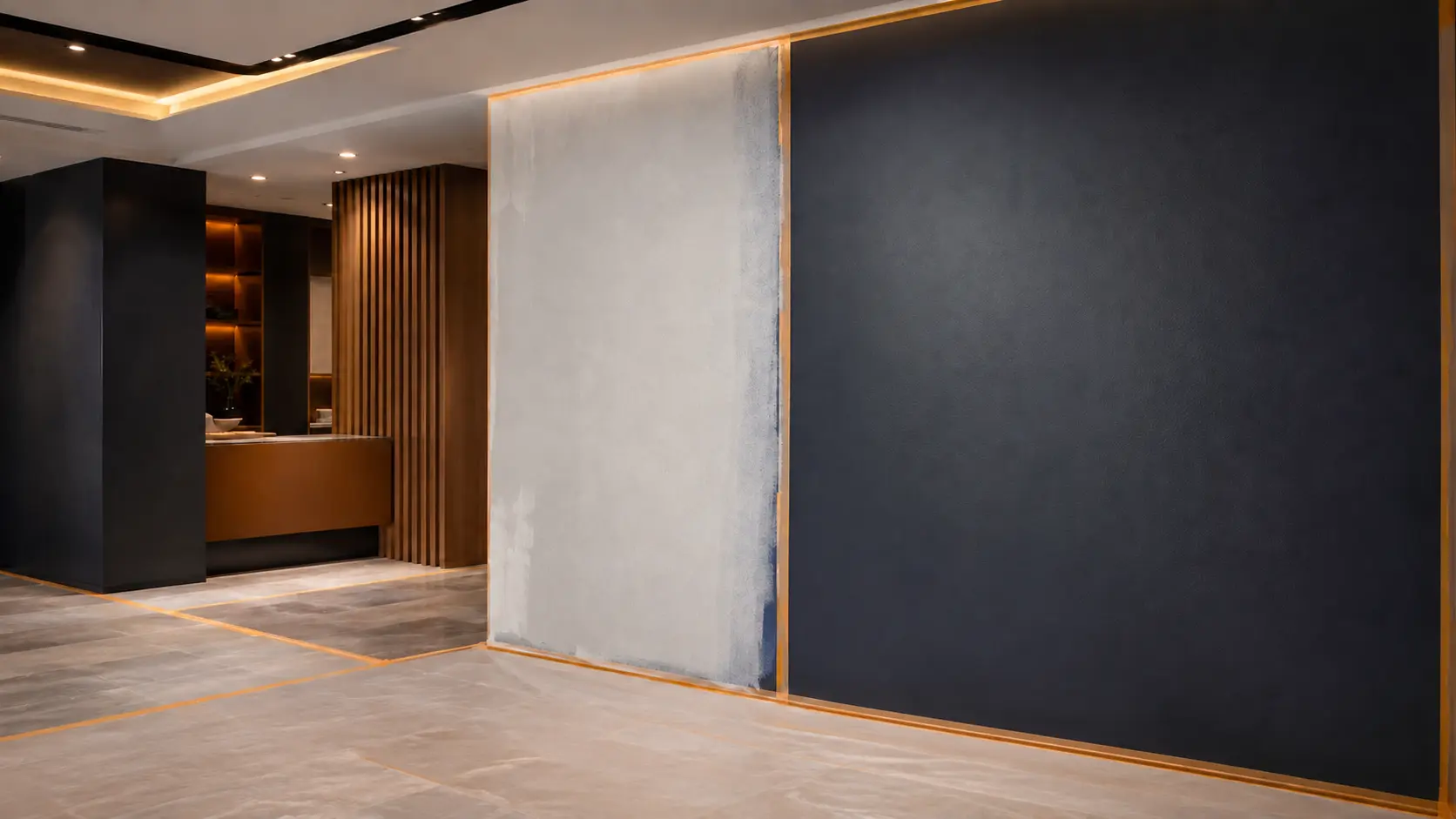 Painting and finishing works